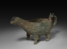 Yi: Libation Vessel, c. 900-600 BC. Creator: Unknown