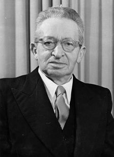 Yitzhak Ben Zvi (1884-1963), second President of the State of Israel. Creator: Unknown