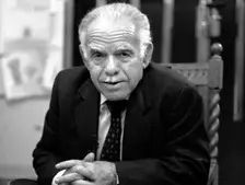 Yitzhak Shamir, Israeli Prime Minister, at Mill Hill Synagogue, London, 1994. Creator: Sidney Harris
