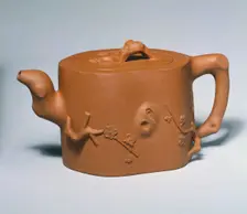 Yixing Teapot, 19th Century. Creator: Unknown