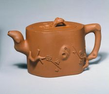 Yixing Teapot, 19th Century. Creator: Unknown