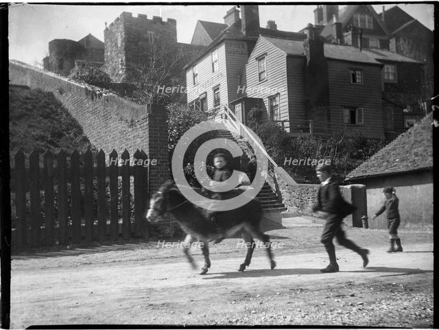 Ypres Castle Inn, Gungarden, Rye, Rother, East Sussex, 1905. Creator: Katherine Jean Macfee.