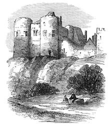 Ypres Tower, Rye, Sussex, 1872. Creator: Unknown