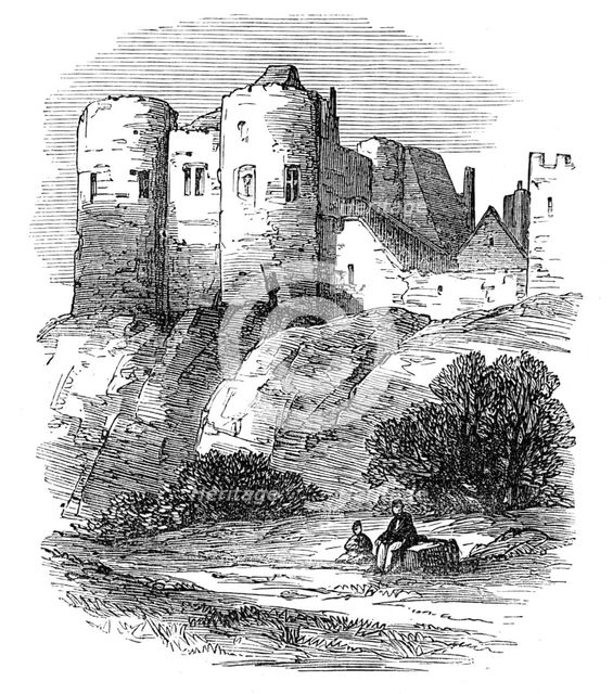 Ypres Tower, Rye, Sussex, 1872. Creator: Unknown.