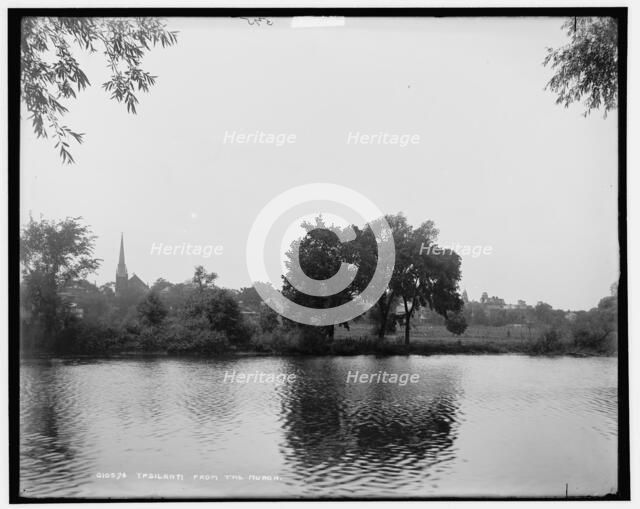 Ypsilanti from the Huron, between 1901 and 1906. Creator: Unknown.