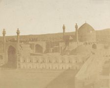 Yran, Piazza a Isphaan, 1858. Creator: Luigi Pesce