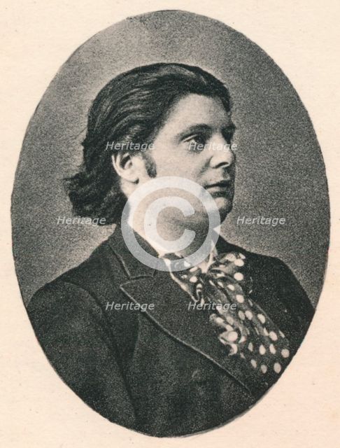 'Ysaye', c1880, (1895). Artist: F Jenkins Heliog.