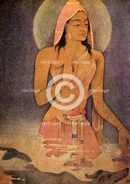 'Yudhishthira', 1920. Creator: Unknown.