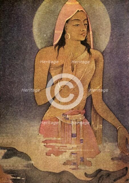 'Yudhishthira', 1920. Creator: Unknown.