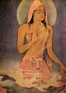 Yudhishthira 1920. Creator: Unknown