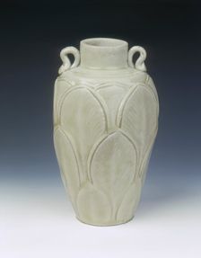 Yue stoneware jar, late Tang dynasty-Five Dynasties period, China, 10th century