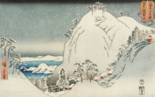 Yugazan in Bizen Province, 1858. Creator: Ando Hiroshige