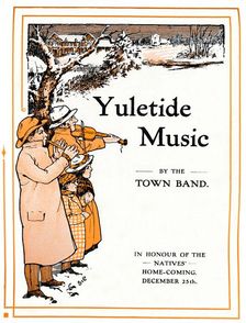 Yuletide Music by the Town Band 1910