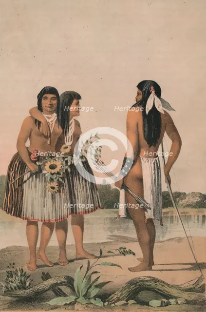 'Yumas', c1850s. Creator: Sarony, Major and Knapp.