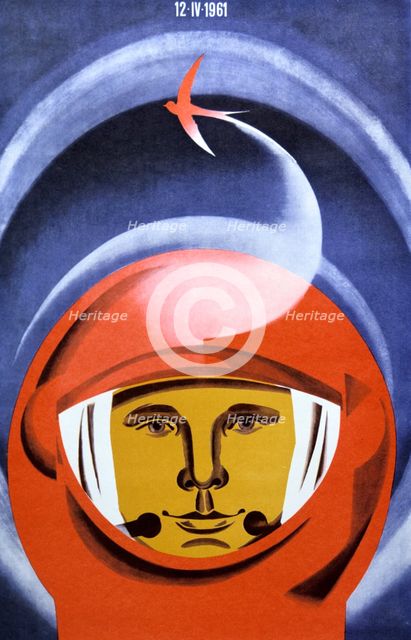 'Yuri Gagarin', 1971. Artist: Unknown