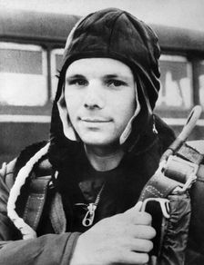 Yuri Gagarin, Russian cosmonaut, 1961