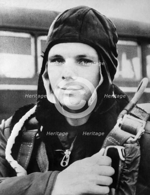 Yuri Gagarin, Russian cosmonaut, 1961. Artist: Unknown