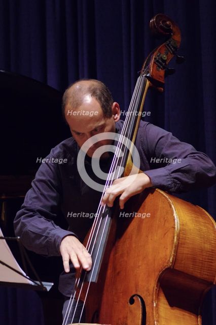 Yuri Goloubev, Watermill Jazz Club, Dorking, Surrey, October 2015. Artist: Brian O'Connor.