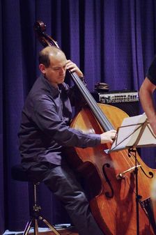 Yuri Goloubev, Watermill Jazz Club, Dorking, Surrey, October 2015. Artist: Brian O'Connor