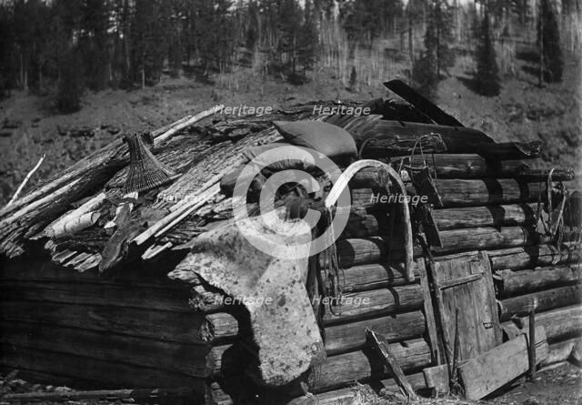 Yurt of the Ilga Tungus, 1920-1929. Creator: Unknown.