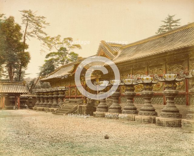 Yushioin Temple, 1865. Creator: Unknown.