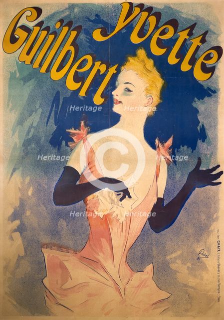 Yvette Guilbert, 1891.