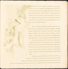 Yvette Guilbert, 1894. Creator: Henri de Toulouse-Lautrec