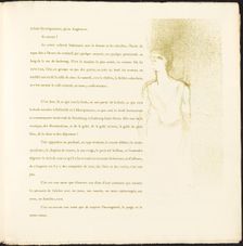 Yvette Guilbert, 1894. Creator: Henri de Toulouse-Lautrec