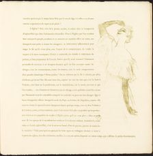 Yvette Guilbert, 1894. Creator: Henri de Toulouse-Lautrec