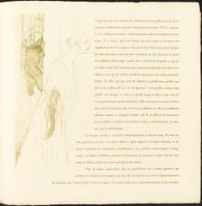 Yvette Guilbert, 1894. Creator: Henri de Toulouse-Lautrec