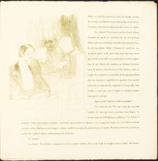 Yvette Guilbert, 1894. Creator: Henri de Toulouse-Lautrec