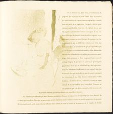 Yvette Guilbert, 1894. Creator: Henri de Toulouse-Lautrec