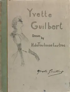 Yvette Guilbert-English Series: Cover, 1898. Creator: Henri de Toulouse-Lautrec (French, 1864-1901)
