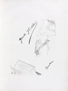 Yvette Guilbert-English Series: Frontispiece, 1898. Creator: Henri de Toulouse-Lautrec (French, 1864-1901)