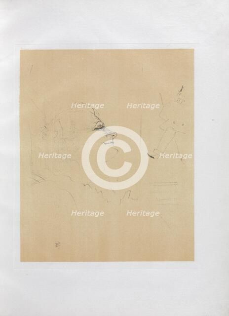 Yvette Guilbert-English Series: Pessima, 1898. Creator: Henri de Toulouse-Lautrec (French, 1864-1901).