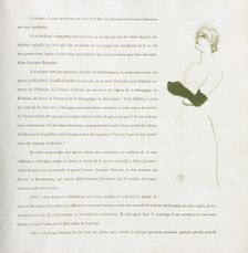 Yvette Guilbert-French Series: No. 10, 1894. Creator: Henri de Toulouse-Lautrec (French, 1864-1901)