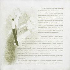 Yvette Guilbert-French Series: No. 2, 1894. Creator: Henri de Toulouse-Lautrec (French, 1864-1901)