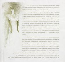 Yvette Guilbert-French Series: No. 3, 1894. Creator: Henri de Toulouse-Lautrec (French, 1864-1901)