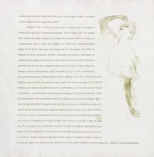 Yvette Guilbert-French Series: No. 7, 1894. Creator: Henri de Toulouse-Lautrec (French, 1864-1901)