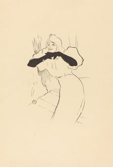 Yvette Guilbert: Linger, Longer, Loo. Creator: Henri de Toulouse-Lautrec