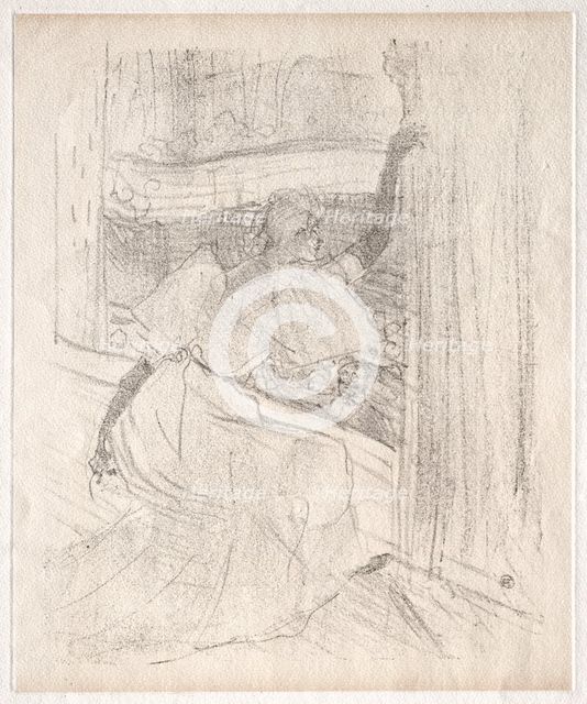 Yvette Guilbert: Saluant le public, 1898. Creator: Henri de Toulouse-Lautrec (French, 1864-1901).