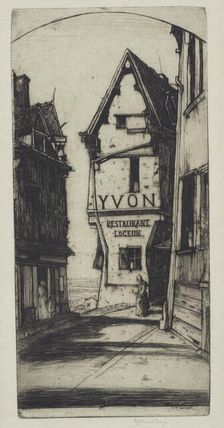Yvon, 1911. Creator: David Young Cameron