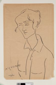 Yvonne, 1918. Creator: Amadeo Modigliani
