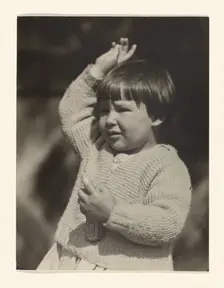 Yvonne Boursault, Lake George, 1923. Creator: Alfred Stieglitz