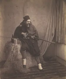 Zouave, 2nd Division, 1855. Creator: Roger Fenton