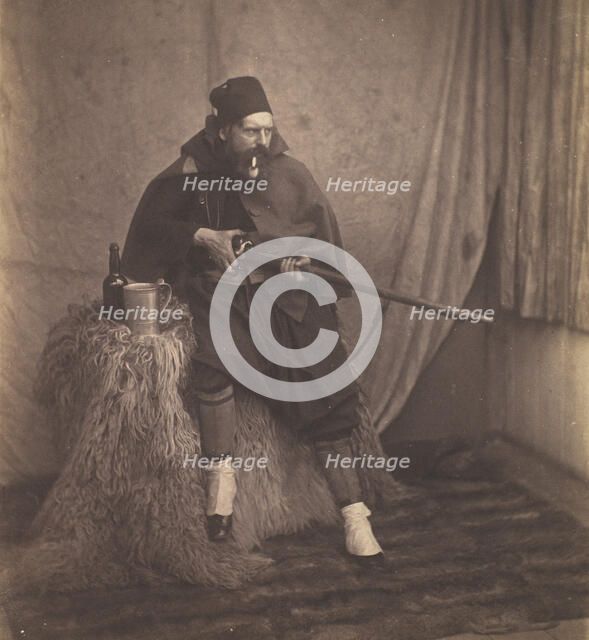 Zouave, 2nd Division, 1855. Creator: Roger Fenton.