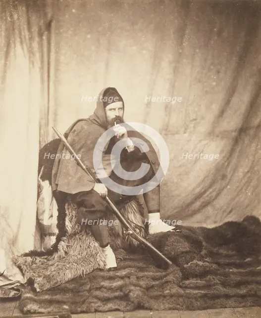 Zouave 2nd Division, published 1856. Creator: Roger Fenton.
