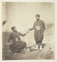 Zouaves, 1855. Creator: Roger Fenton
