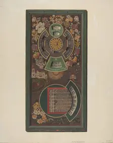 Zoar Calendar, c. 1937. Creator: Fritz Boehmer