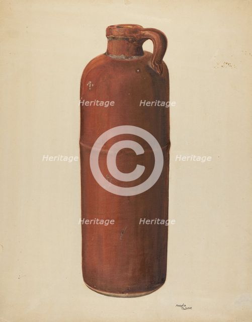 Zoar Jug, c. 1938. Creator: Angelo Bulone.